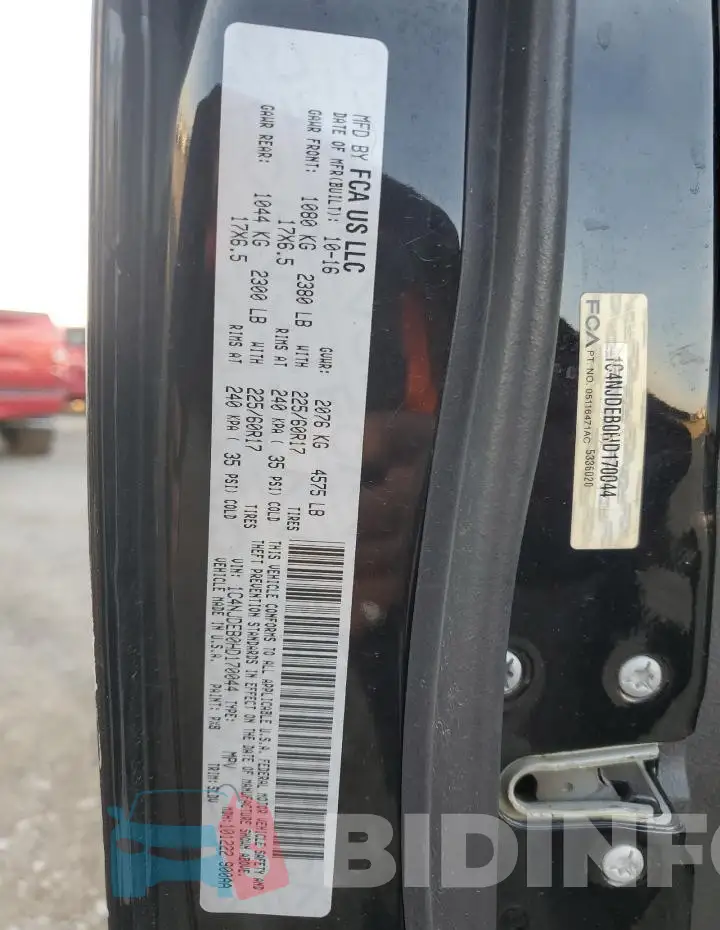 1C4NJDEB0HD170044 Photo# 13