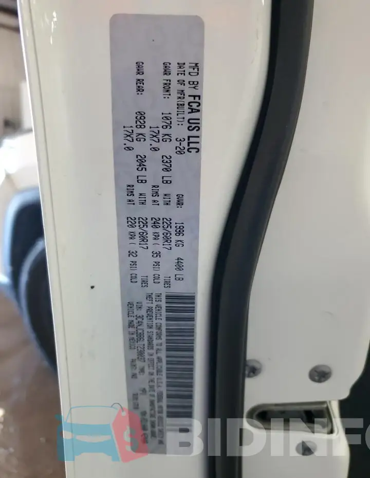 3C4NJCBB6LT230037 Photo# 13