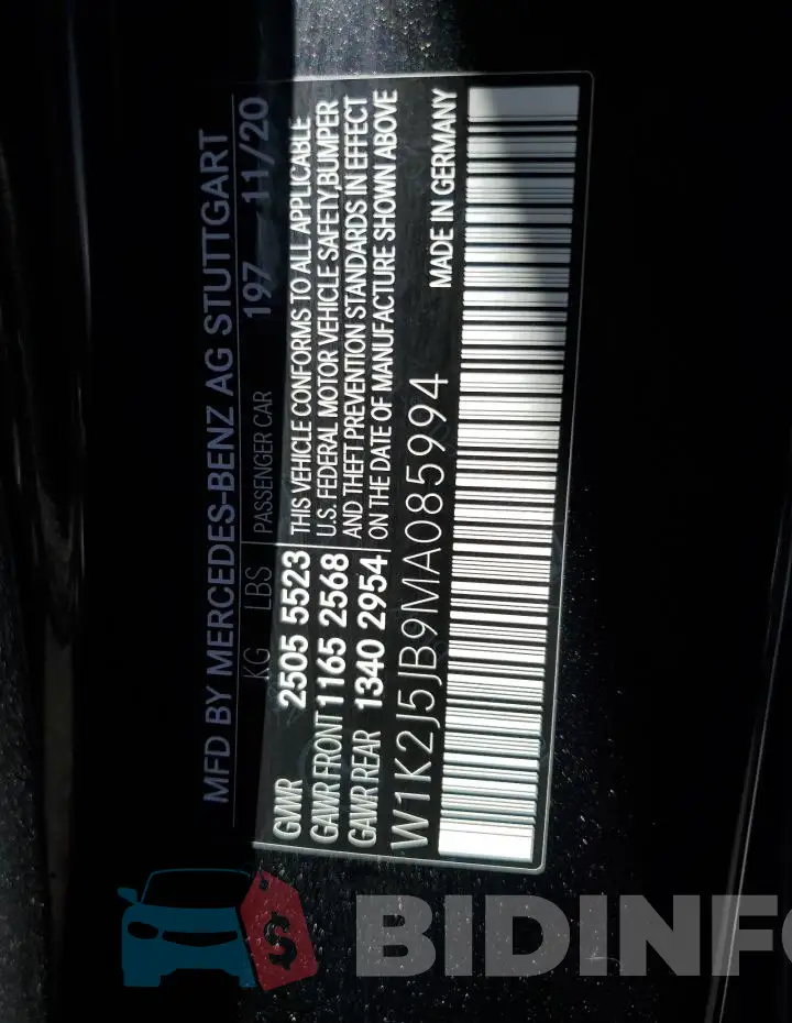 W1K2J5JB9MA085994 Photo# 13