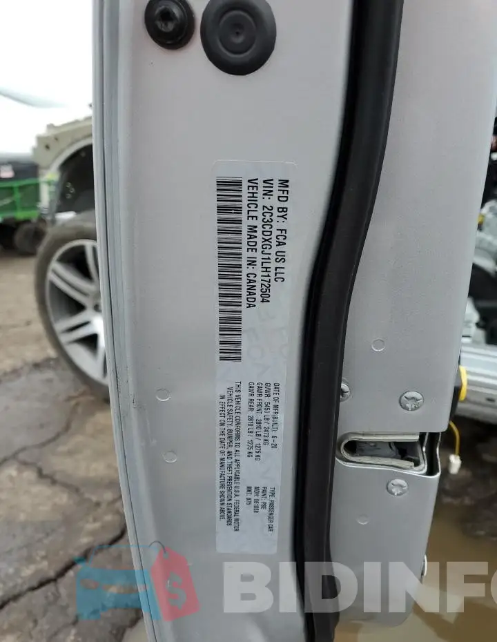 2C3CDXGJ1LH172504 Photo# 12