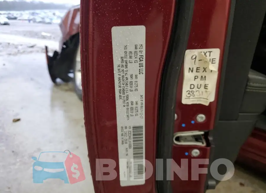 2C3CDXHG1JH166864 Photo# 12