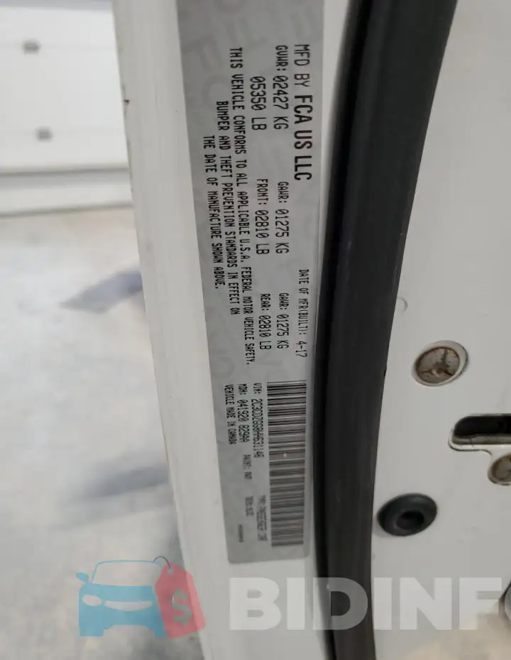 2C3CDZGG8HH631146 Photo# 12