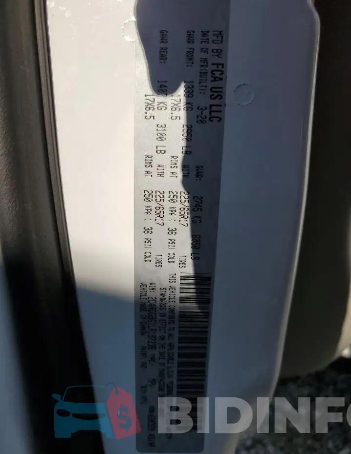 2C4RDGBG1LR197236 Photo# 13