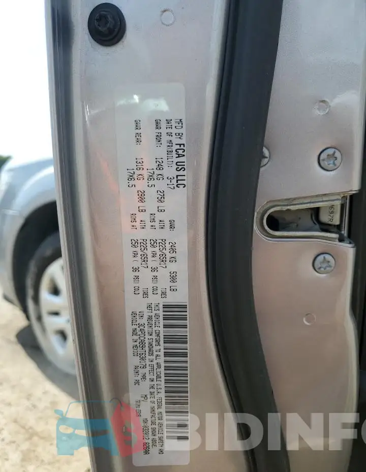 3C4PDCAB9HT630179 Photo# 13