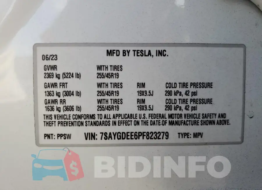 7SAYGDEE6PF823279 Photo# 13