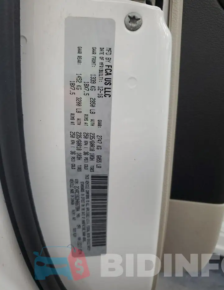 2C4RC1BG3HR667984 Photo# 14