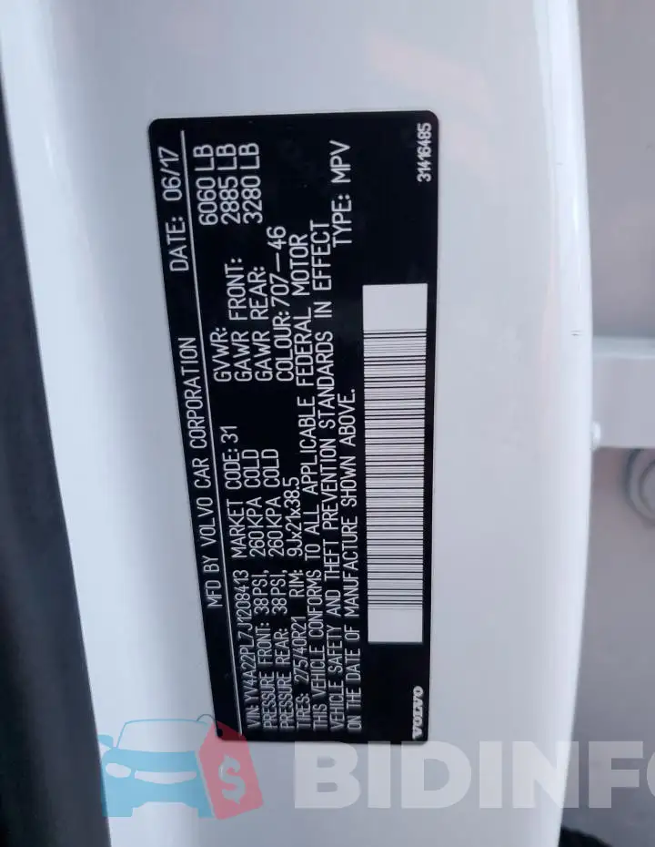 YV4A22PL7J1208413 Photo# 14