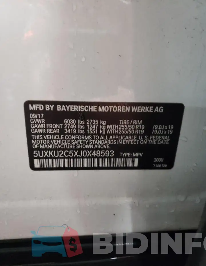 5UXKU2C5XJ0X48593 Photo# 12