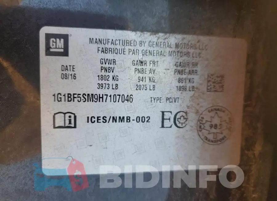 1G1BF5SM9H7107046 Photo# 13