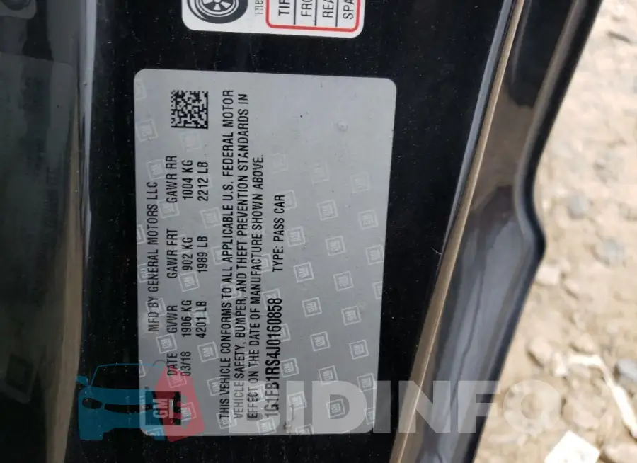 1G1FB1RS4J0160858 Photo# 13