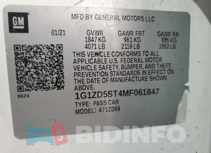 1G1ZD5ST4MF061847 Photo# 12