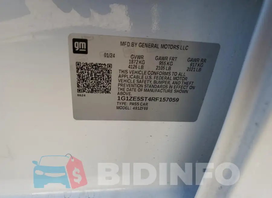 1G1ZE5ST4RF157059 Photo# 12