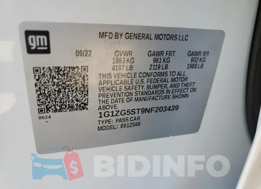 1G1ZG5ST9NF203439 Photo# 12