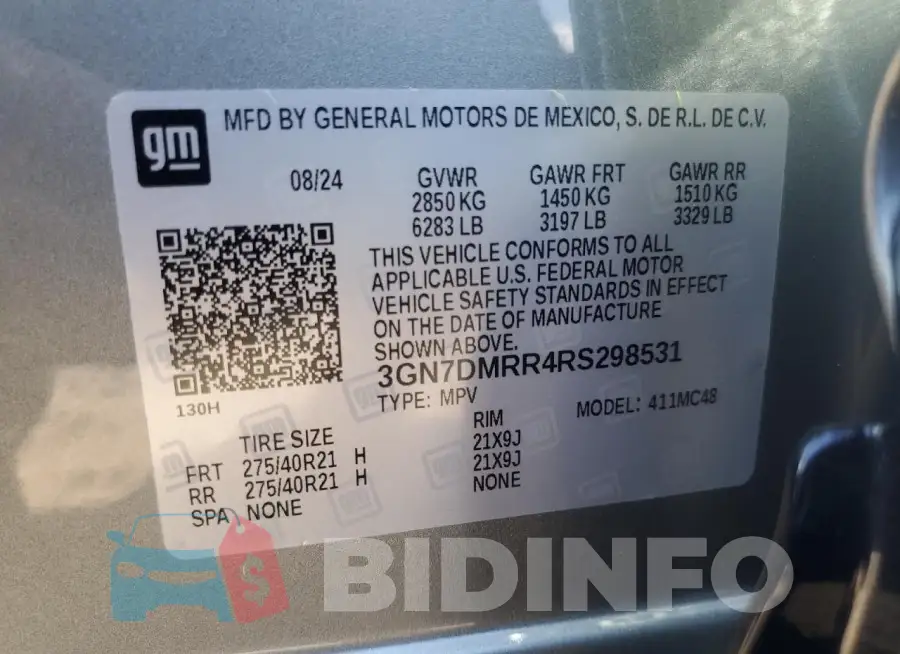 3GN7DMRR4RS298531 Photo# 13