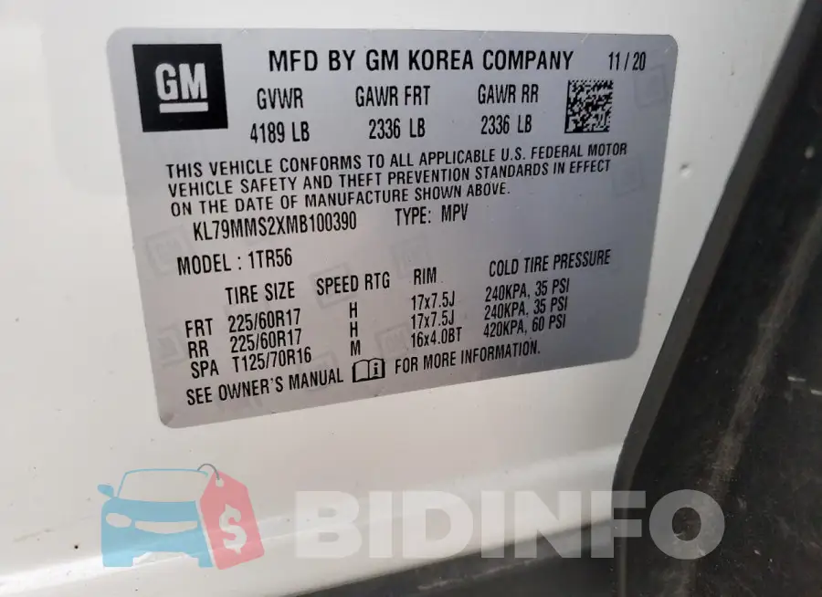 KL79MMS2XMB100390 Photo# 12