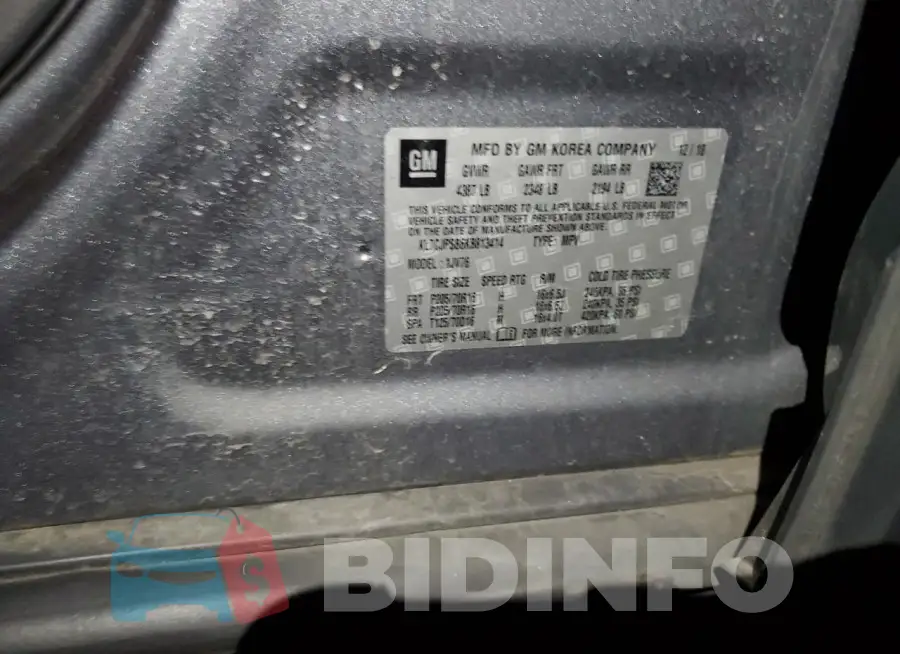 KL7CJPSB6KB813414 Photo# 13
