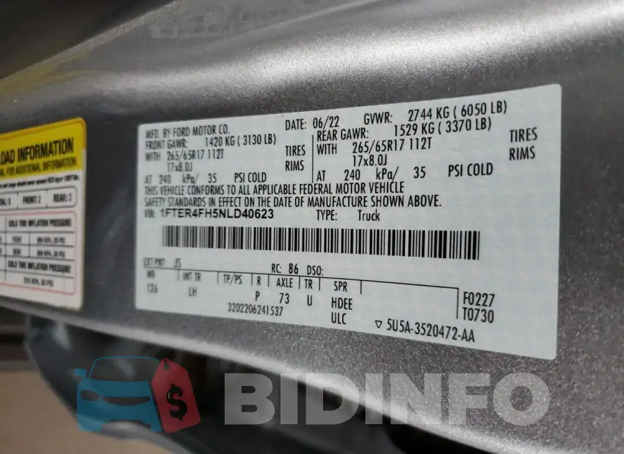 1FTER4FH5NLD40623 Photo# 12