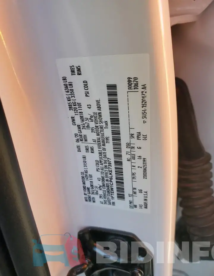 1FTEW1CP6LKE73977 Photo# 12