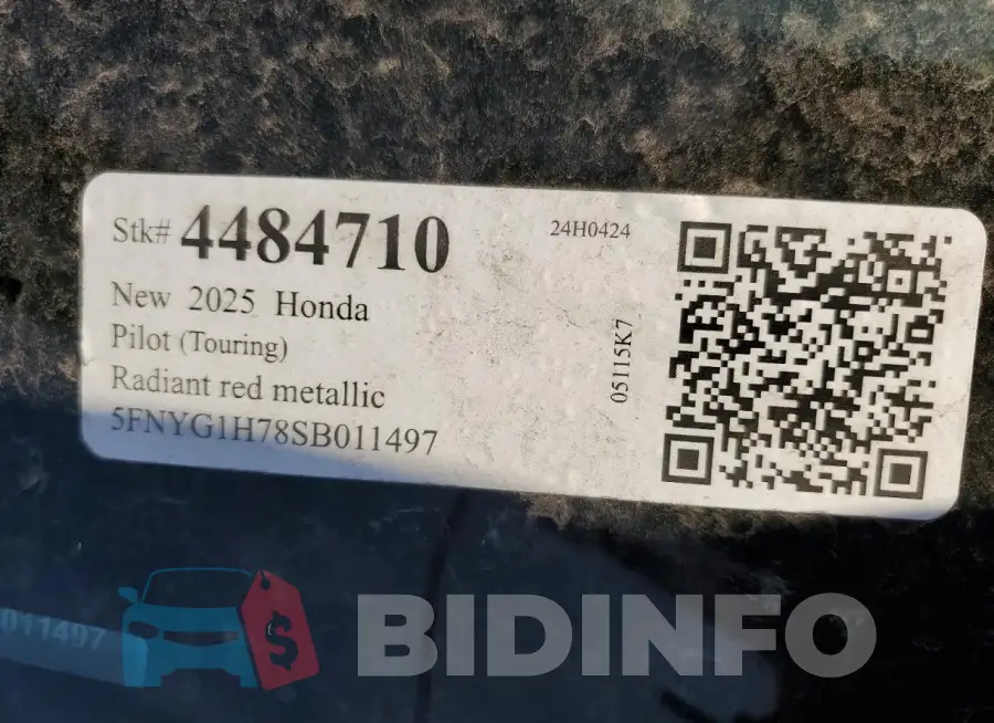 5FNYG1H78SB011497 Photo# 14