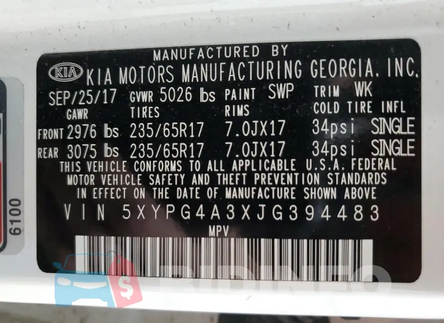 5XYPG4A3XJG394483 Photo# 14