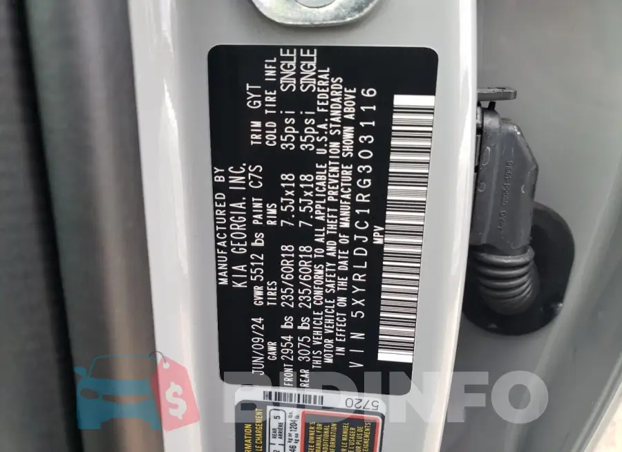 5XYRLDJC1RG303116 Photo# 12