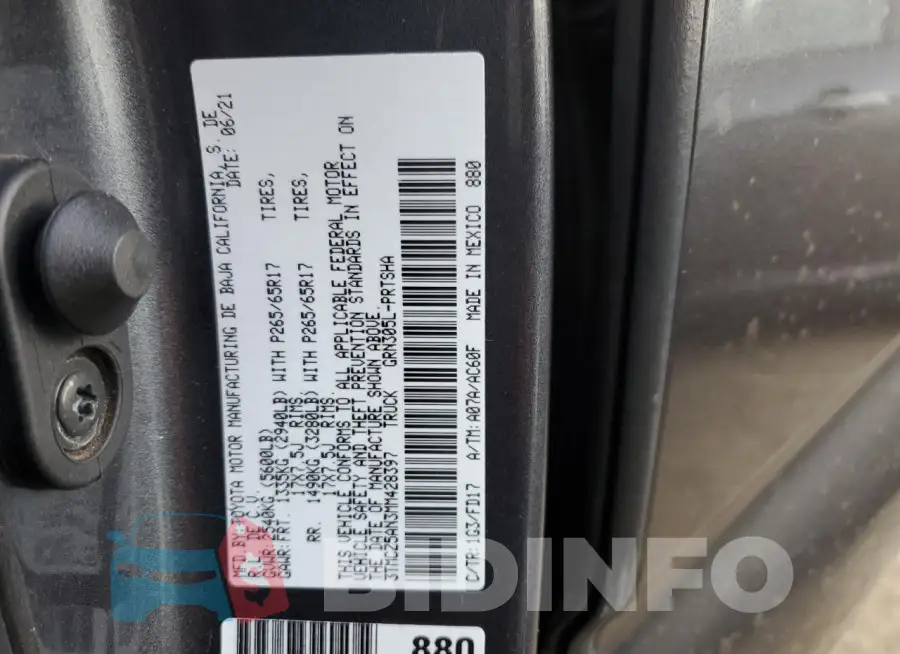 3TMCZ5AN3MM428397 Photo# 12