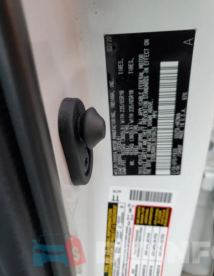 5TDBZRBH2LS019429 Photo# 12