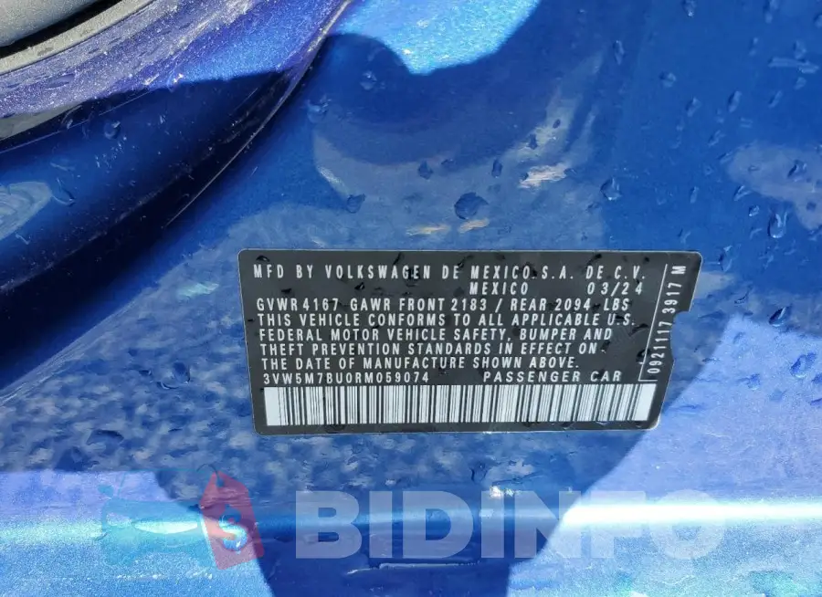 3VW5M7BU0RM059074 Photo# 12