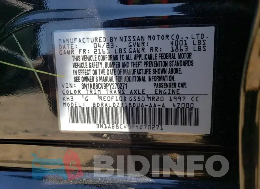 3N1AB8CV9PY270271 Photo# 12