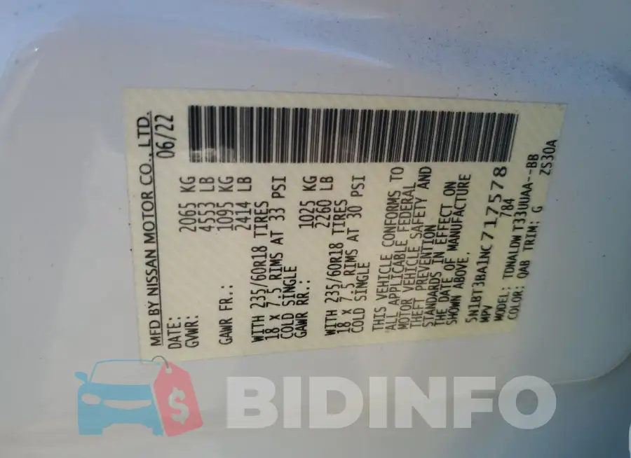5N1BT3BA1NC717578 Photo# 13