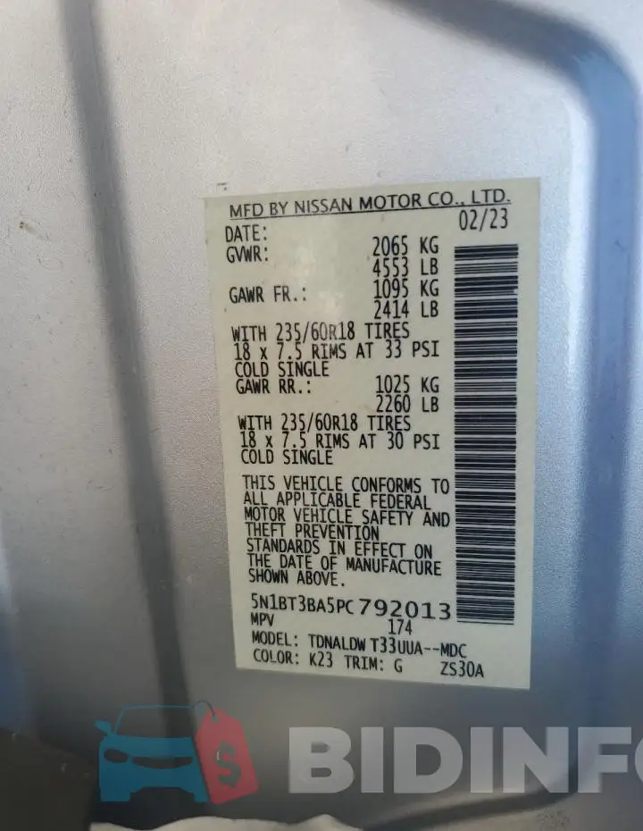5N1BT3BA5PC792013 Photo# 13