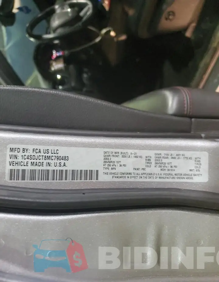 1C4SDJCT8MC790483 Photo# 13