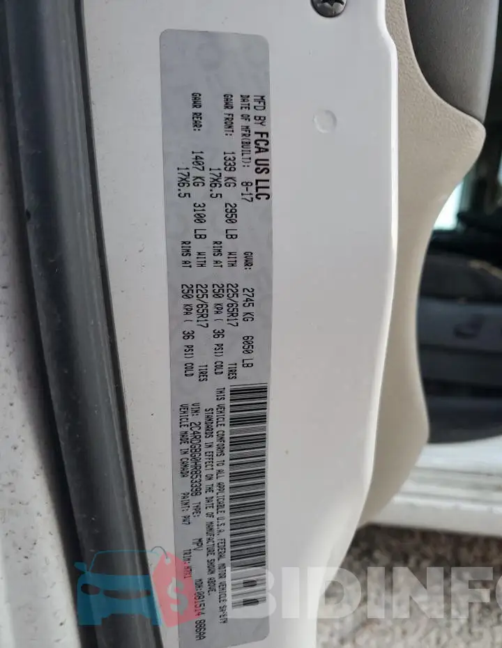 2C4RDGBG0HR853398 Photo# 13