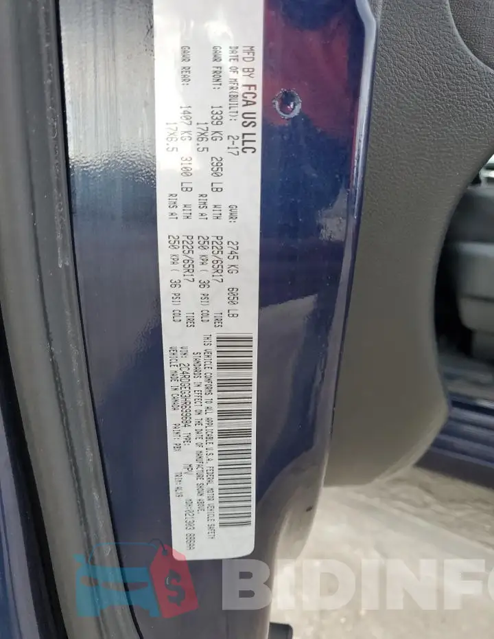 2C4RDGEG3HR699684 Photo# 14