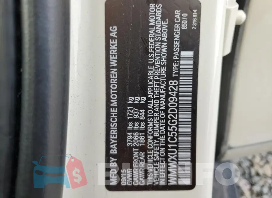 WMWXU1C55G2D09428 Photo# 12