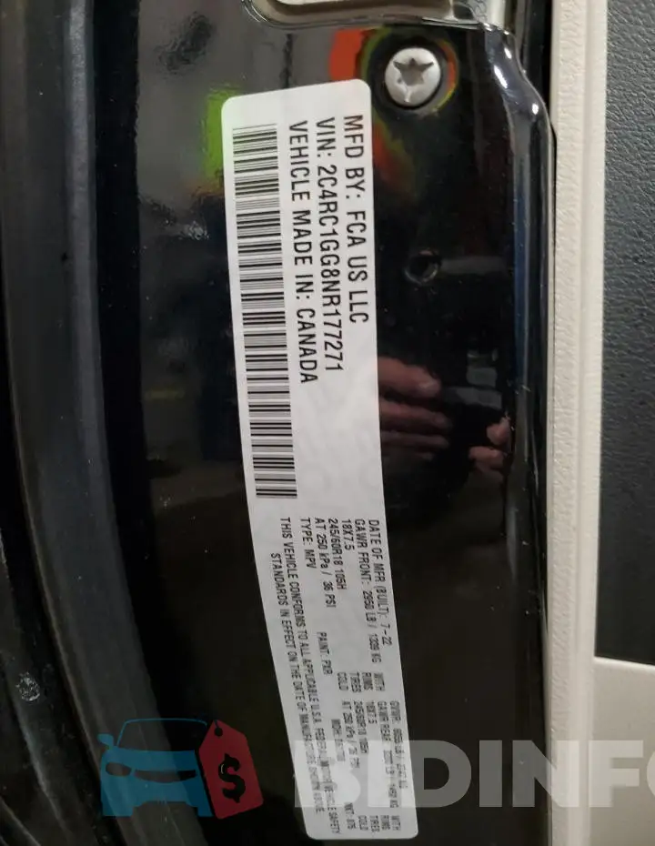 2C4RC1GG8NR177271 Photo# 13