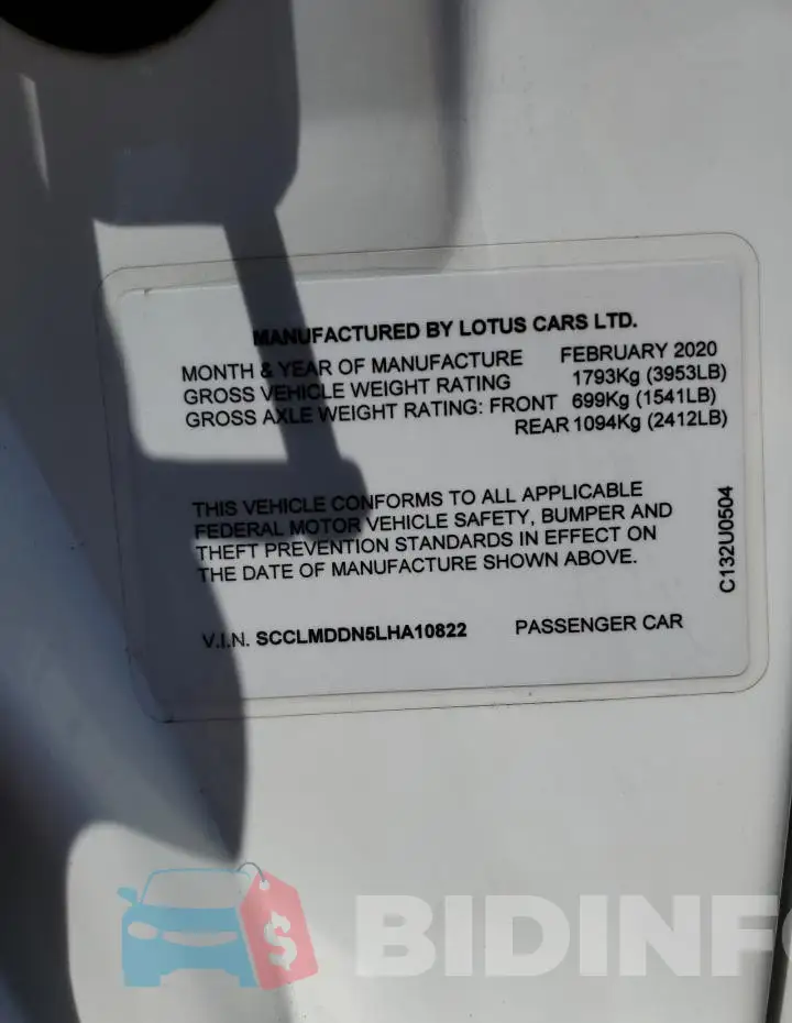SCCLMDDN5LHA10822 Photo# 12