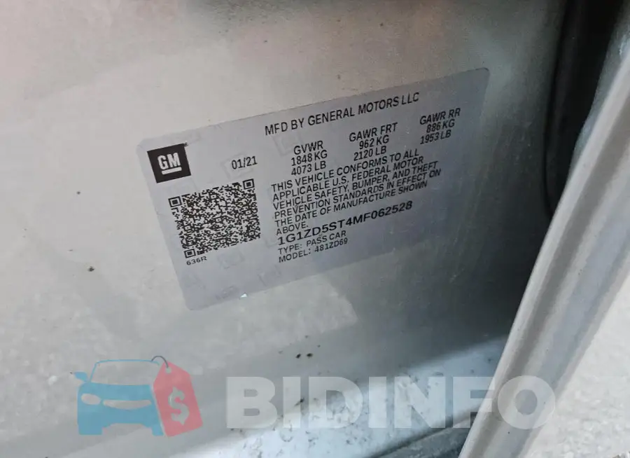 1G1ZD5ST4MF062528 Photo# 12