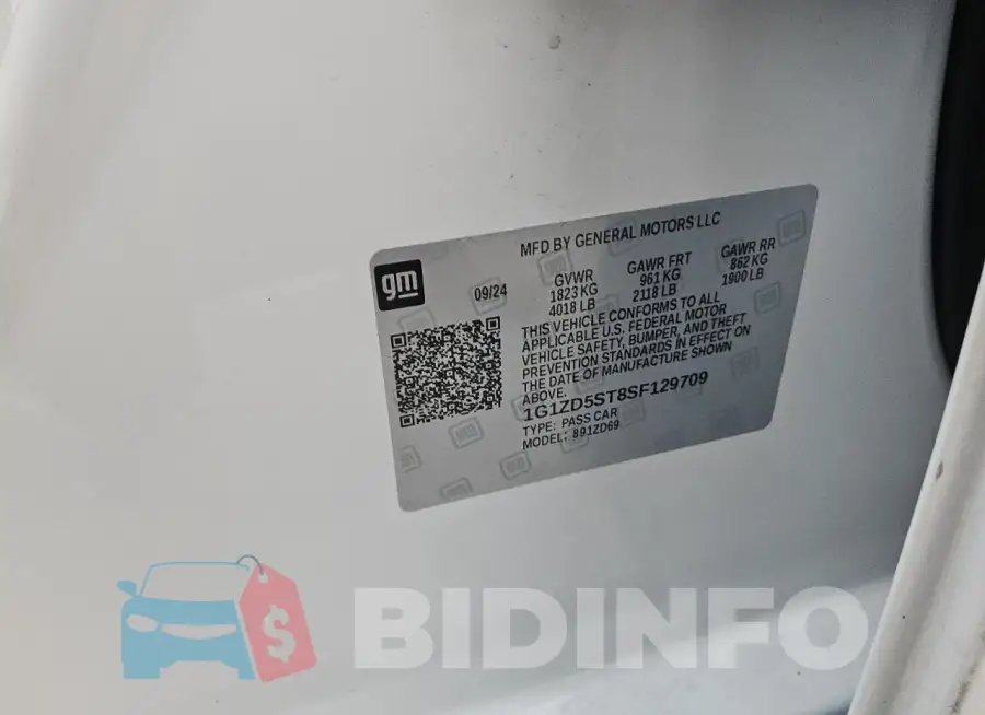1G1ZD5ST8SF129709 Photo# 12