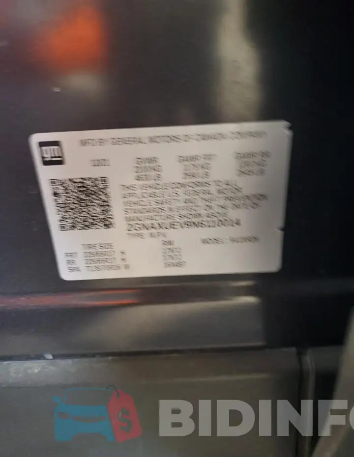 2GNAXUEV9N6110014 Photo# 14