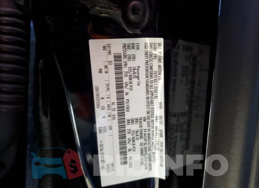 1FADP3L99HL241208 Photo# 12