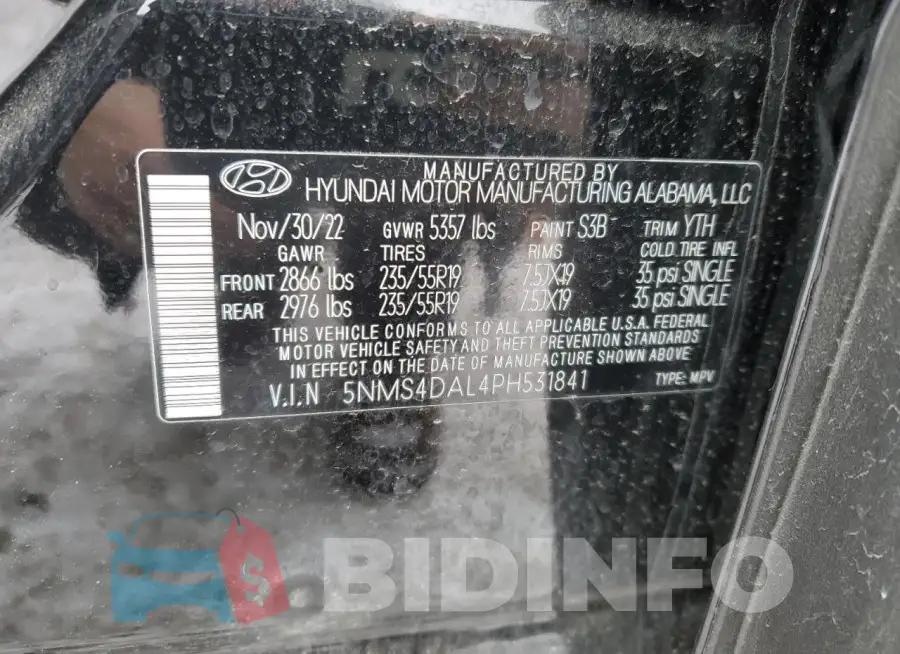 5NMS4DAL4PH531841 Photo# 13
