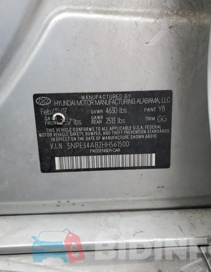 5NPE34AB2HH561500 Photo# 12