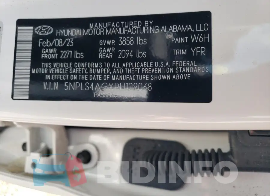 5NPLS4AGXPH109038 Photo# 12