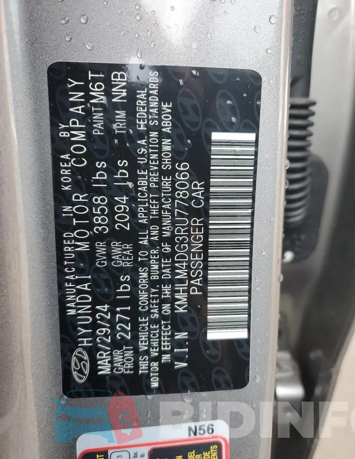 KMHLM4DG3RU778066 Photo# 12