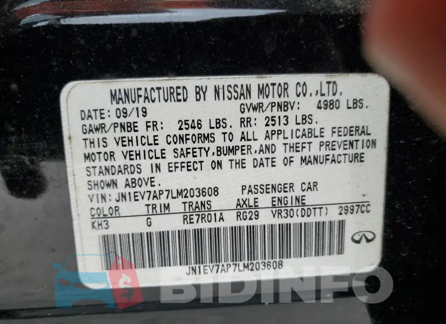 JN1EV7AP7LM203608 Photo# 12