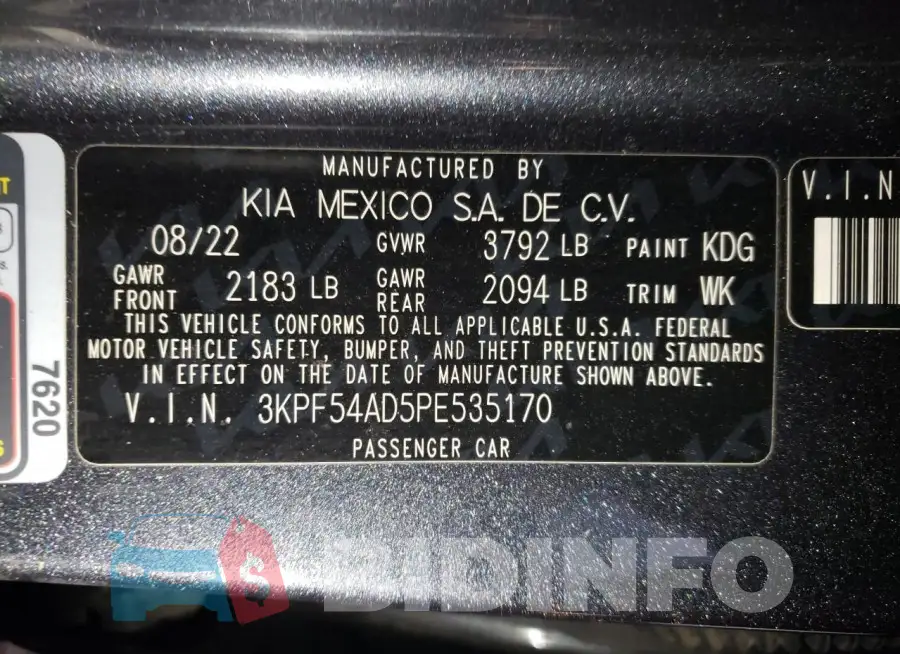 3KPF54AD5PE535170 Photo# 12