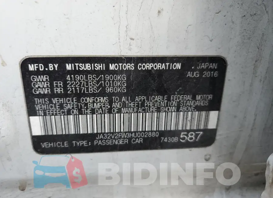 JA32V2FW3HU002880 Photo# 12