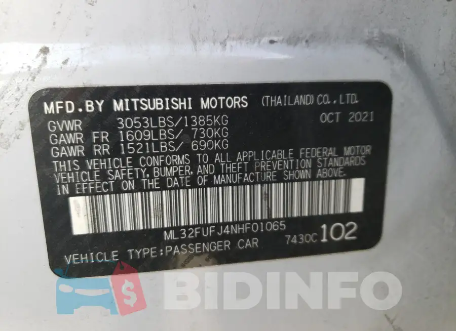 ML32FUFJ4NHF01065 Photo# 12