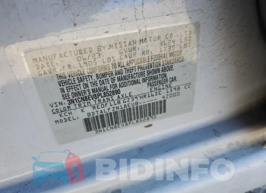3N1CN8EV8PL852890 Photo# 12